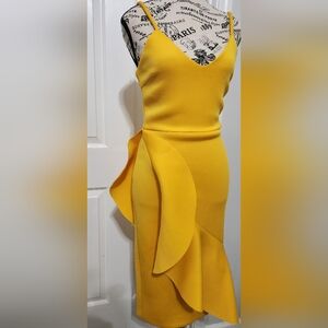 Beautiful Golden Yellow Dress - image 1